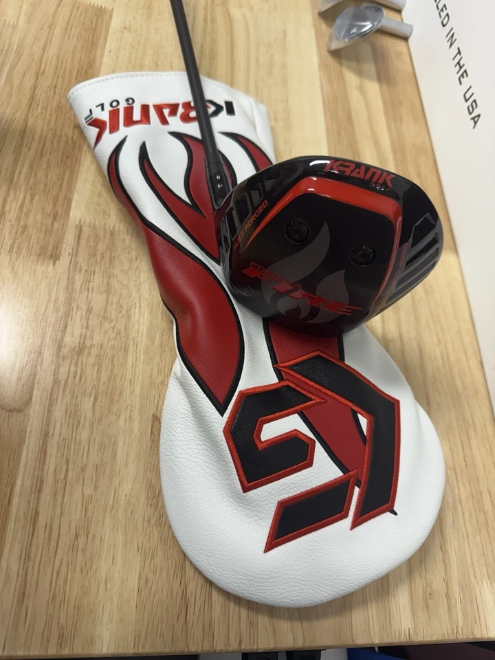 Nuevo eje Nurk Fire Tour 10,5 grados X-Flex LA Golf House of Forge mano derecha Foto 3 de 4