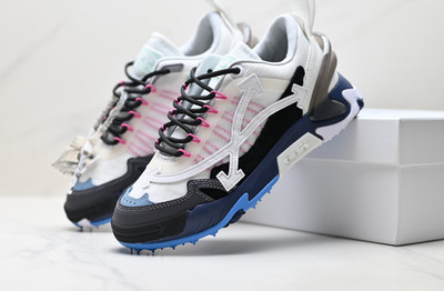 New Off White Be Right Back Unisex Blue White Men's Size 4-13