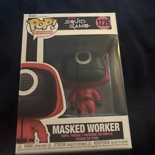 Funko Pop Squid Game Masked Worker #1226 Figure