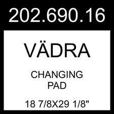IKEA V DRA Changing Pad 18 7/8x29 1/8" 202.690.16