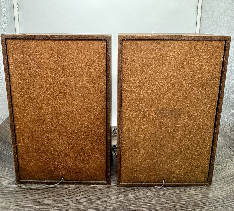 Par de Altavoces Vintage Panasonic #SB6102 ~ Hecho en Japón Estantería Rejilla de Tela Foto 3 de 4