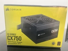 CORSAIR CX750 80 Plus Bronze Non Modular Low-Noise ATX 750 Watt Power Supply