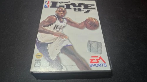 NBA Live 97 Basketball EA SPORTS Sega Genesis NRMT condition with box authentic/