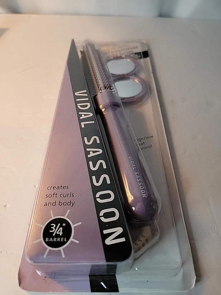 *NOVO EM FOLHA* Escova Vidal Sassoon Ferro 3/4" Regular Profissional ROXO Curler - Imagem 3 de 4