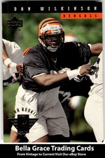 1994 Upper Deck Dan Wilkinson #1 Cincinnati Bengals Rookie NFL Football