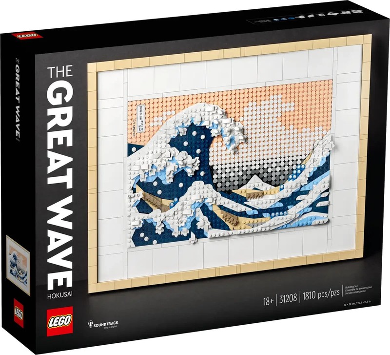 LEGO 31208 Art Hokusai The Great Wave Japanese Art - Brand New and Sealed