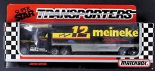 Matchbox Super Star Transporters Ford Meineke 12 Jimmy Spencer Semi Trailer LTD