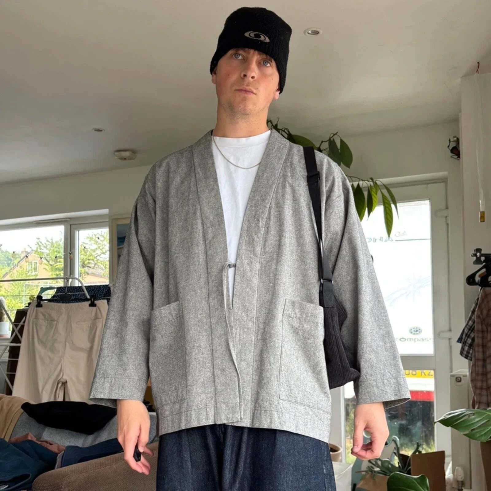 Snow Peak Noragi Kimono Jacket Grey M
Opens in a new window or tab
