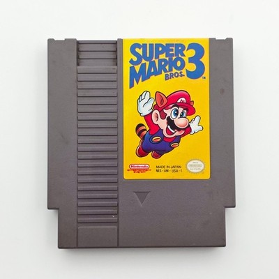Super Mario Bros 3 Nintendo NES Authentic Tested Cartridge Only