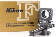 [Top MINT] Nikon Bellows PB-6 Manual Focus Slide Adapter From JAPAN