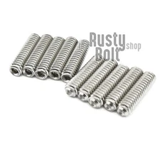 #8-32 x 5/8", Socket Set Screws Cup Point, A2 304 18-8, Stainless Steel