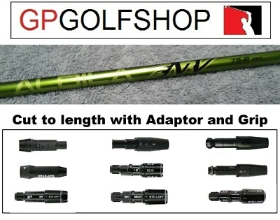 Aldila NV 75 Normal Flex Driver Welle + Adapter Ping PXG Callaway SIM2 TS 425