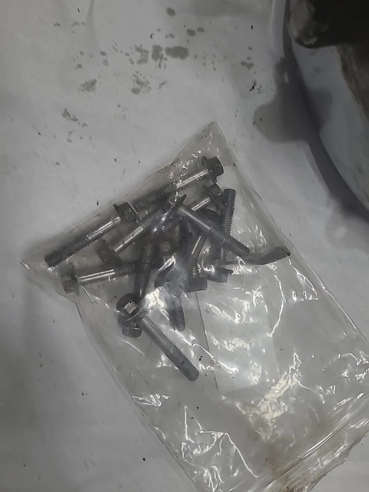 Honda VT750 1998-2003 sombra cromo motor cubierta y conjunto de estator Foto 3 de 4