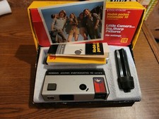 Kodak Pocket Instamatic 10 Camera Outfit with Box Manual Strap Flash Cube