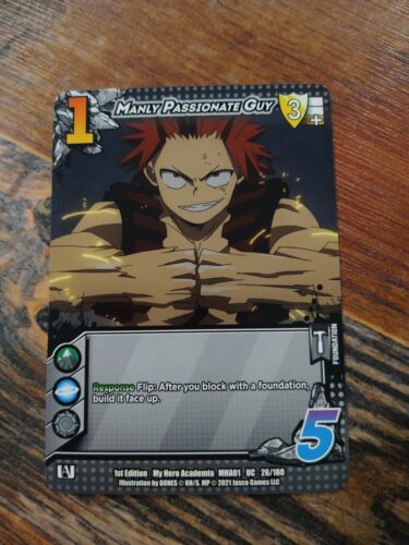 Manly Passionate Guy | MHA01 | UC 26/180 | First Edition   - Picture 1 of 2
