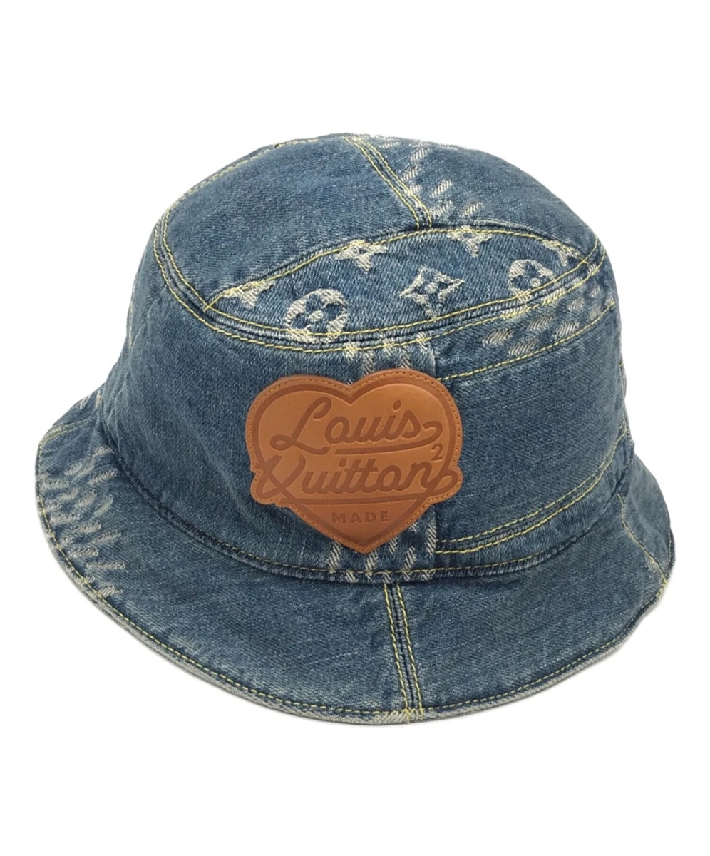 Louis Vuitton x Nigo LV Made Bucket Hat Blue in Cotton - US