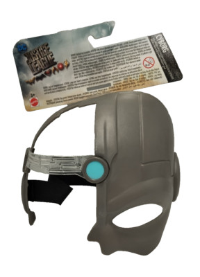DC Justice League Cyborg Hero Mask - Neu mit Etikett #
