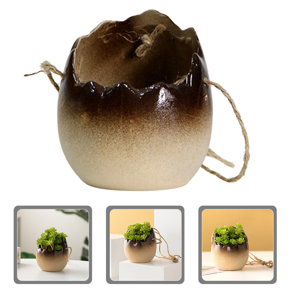 Ceramics Balcony Plant Flowerpot for Garden Indoor Pots eBay