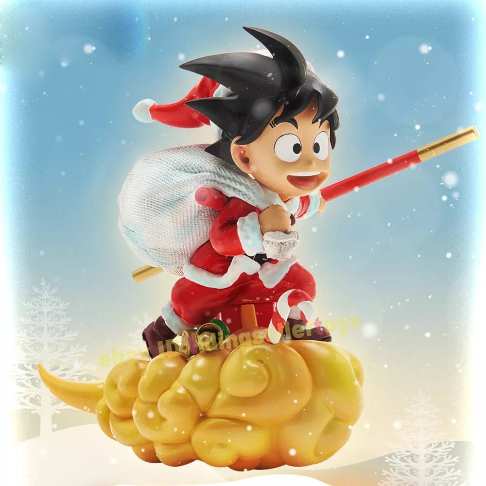 KLZO Dragon Ball Z Maximatic The Son Goku 4 Figure, 25cm, Merry Christmas  Decoraion and Gift 