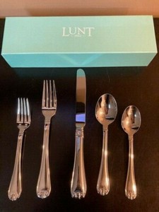 Lunt Williamstown 5 Piece Place Setting.  New in Box.