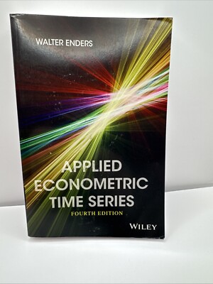 ビジネス・経済 Applied Econometric Time Series Applied Econometric Time Series by Walter Enders (English