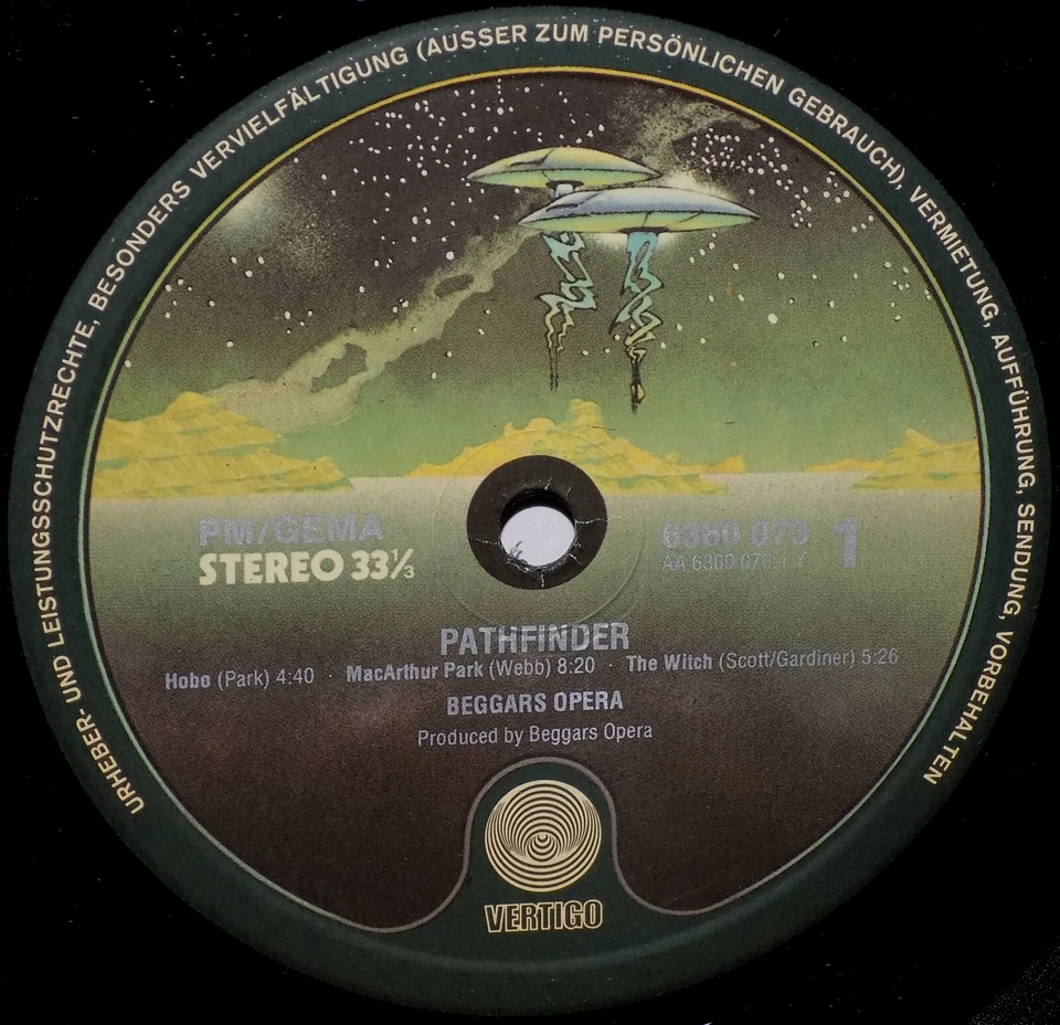 Vinyl-LP: BEGGARS OPERA - Pathfinder (1972) incl. POSTER! - Bild 4 von 4