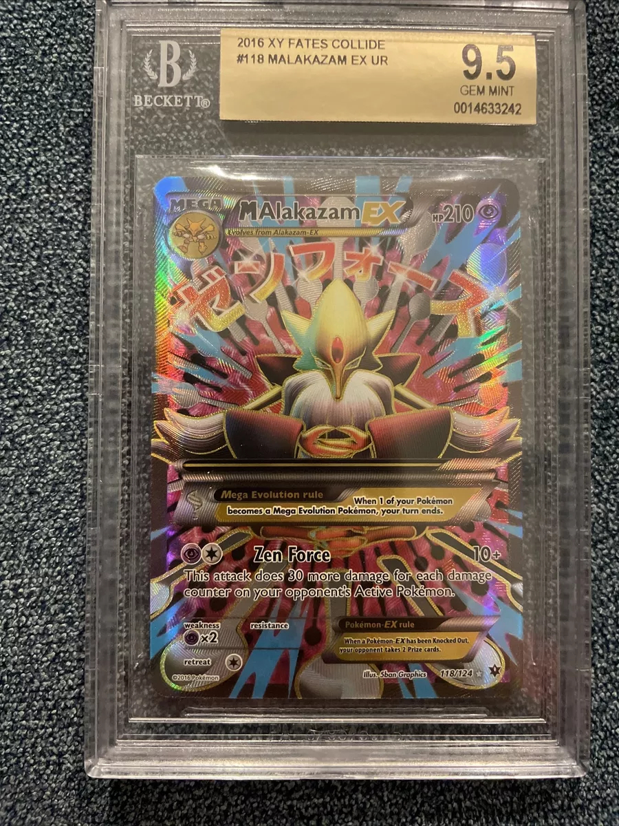 Alakazam EX Fates Collide 125/124 PSA 8 – TBC Games