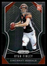2019 Panini Prizm #306 Ryan Finley Rookie Cincinnati Bengals