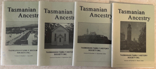 16 Tasmanian Ancestry, Volumes 25-28, June 2004 - March 2008 - Picture 4 of 9