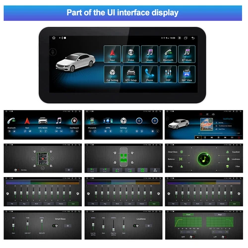 12.3" Android 13 Display Apple CarPlay Radio for 2013 Mercedes Benz G class W463 - Picture 4 of 6
