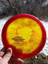 Innova Halo Champion Mamba Pre Release LIGHTWEIGHT Air Force Stamp Redish 149.6g
