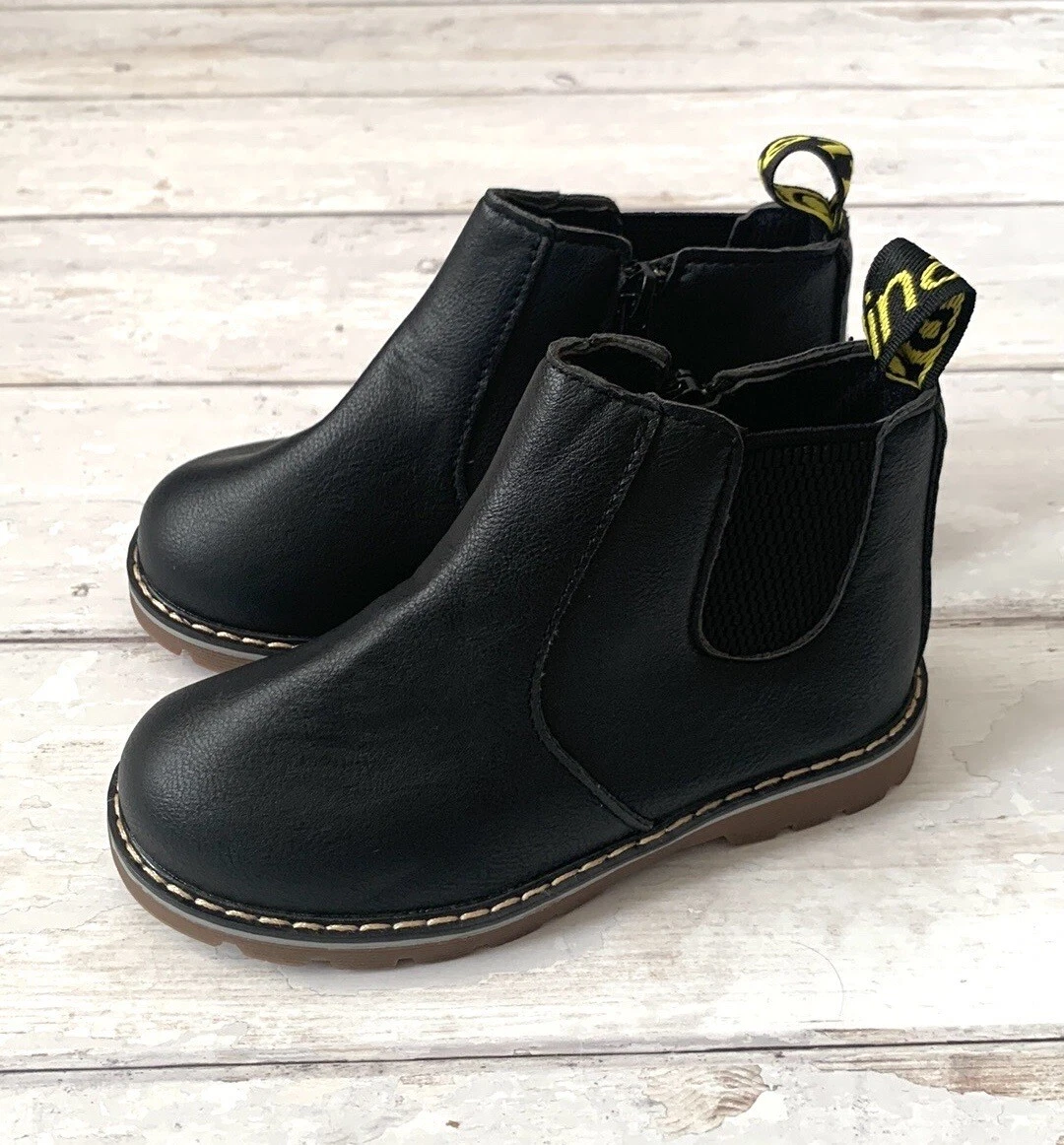 Black chelsea boots toddler top