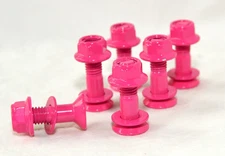 Kermaxx Powder Coated Sprocket Bolt Kit PINK
