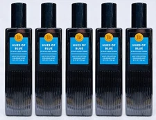 5 Bath & Body Works HUES OF BLUE MEN Cologne Mist Body Spray 8 oz