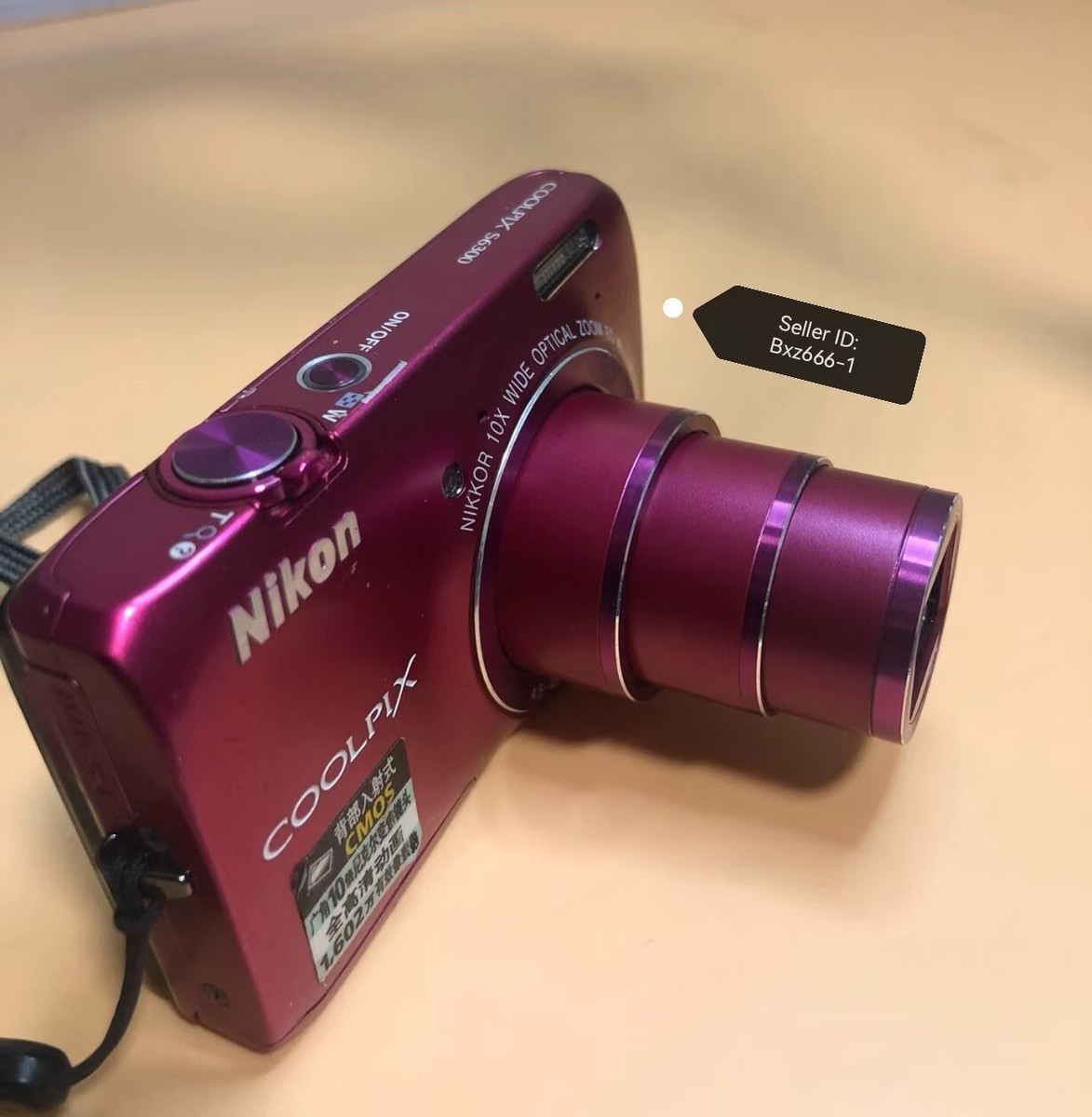Nikon COOLPIX S6300 16.0MP Digital Camera 10X Optical Zoom w