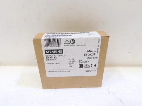 New Siemens 6ES7 131-6BF01-0BA0 6ES7131-6BF01-0BA0 ET 200SP Digital input module - Picture 3 of 16