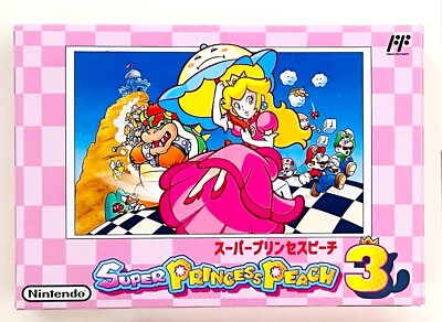 Super Princess Peach 3 / Famicom / Rare Game Box Set | eBay
