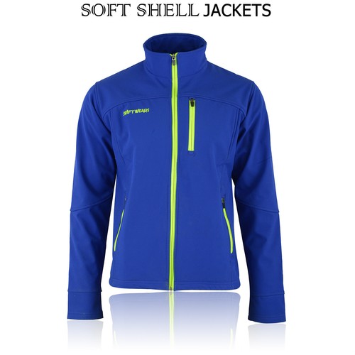 Soft Shell Fleece Lined Waterproof Windproof Outdoor Work Jacket Golf