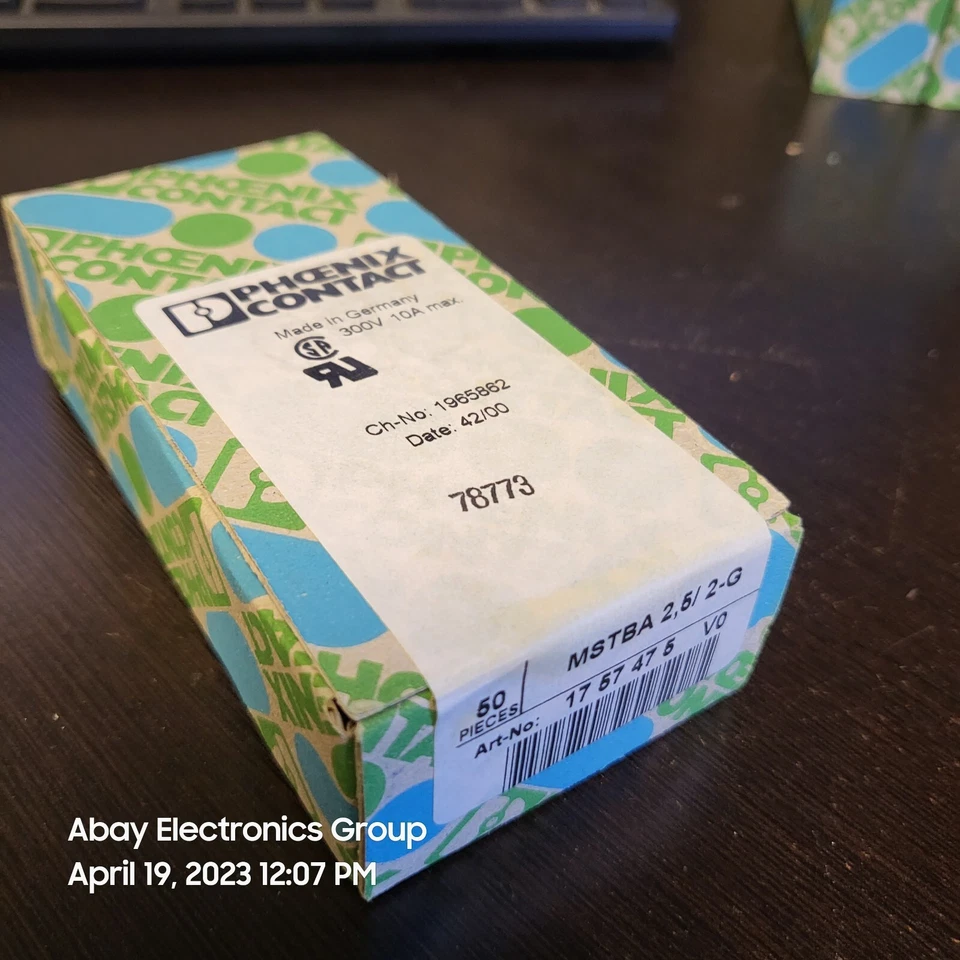 (5000 pcs) Phoenix Contact MSTBA 2,5/ 2-G 5,08 PCB Headers 5.08 mm 12 A   $149 - Image 2 of 4