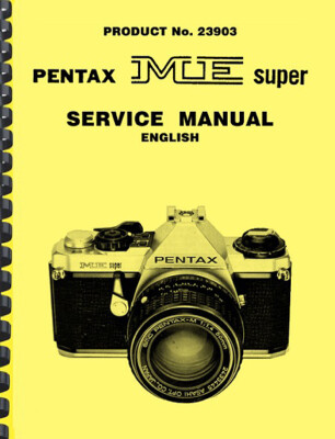 Pentax ME Super Camera REPAIR SERVICE MANUAL 