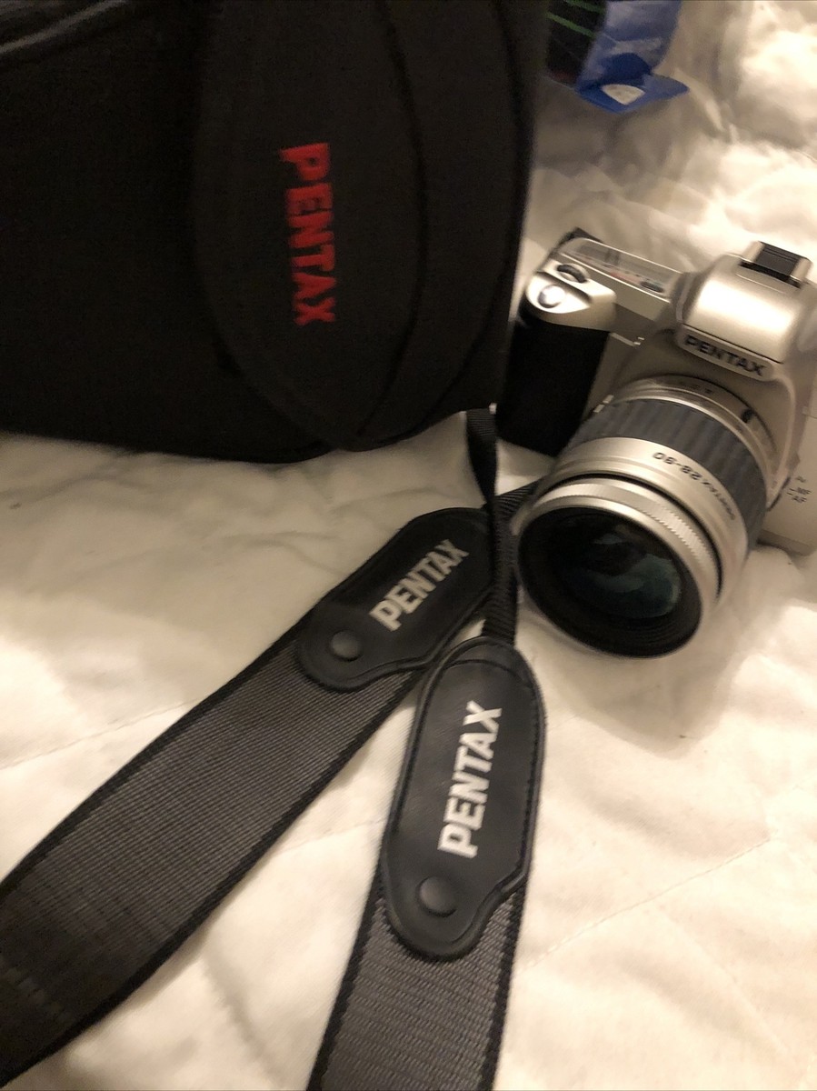 Pentax ZX-60 35mm Film Camera with Pentax 28-90 Lens & Bag Tested