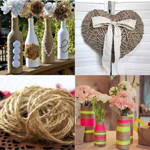 250m Jute Twine 1pc Rope Natural Garden Outdoor Plant Support DIY String - Picture 3 of 10