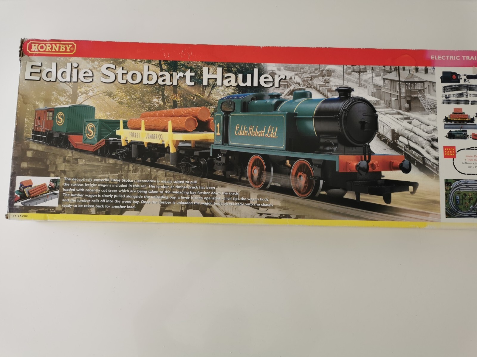Hornby R1061 Eddie Stobart Hauler Train Set (OO Scale) Boxed eBay