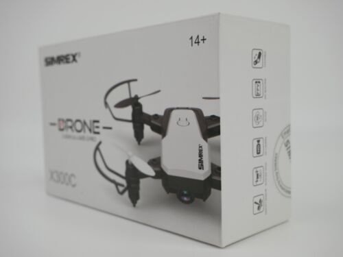 SIMREX X300C Mini Cámara Drone 720P HD FPV RC Cuadricóptero Plegable 6 Ejes Giroscopio - Imagen 2 de 21