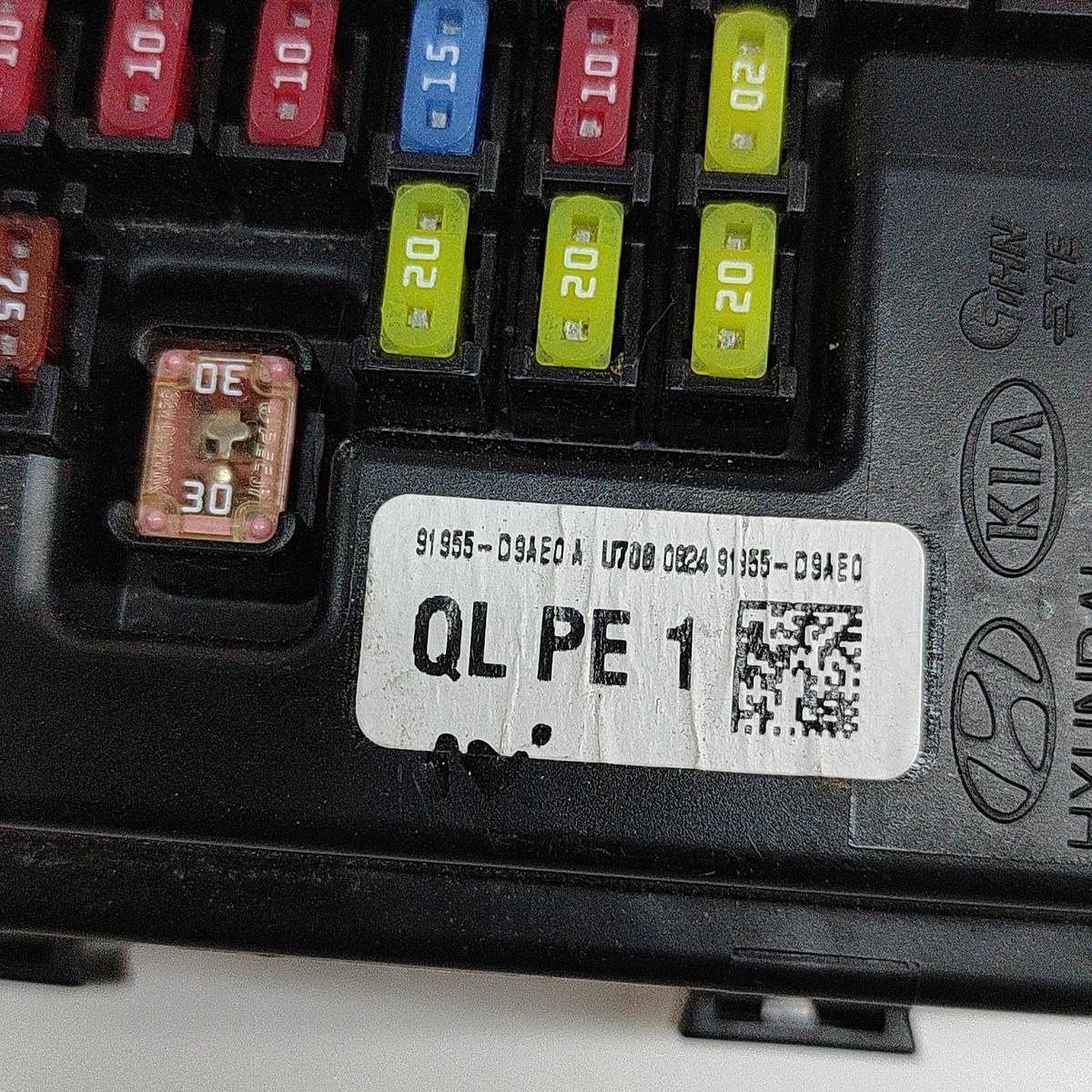 KIA SPORTAGE QL Fuse Box 91955-D9AE0 1.6 Petrol 97kw 2021