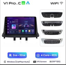 Radio 2 din Android For Renault M gane 3 Bluetooth Ships USB Wifi Carplay