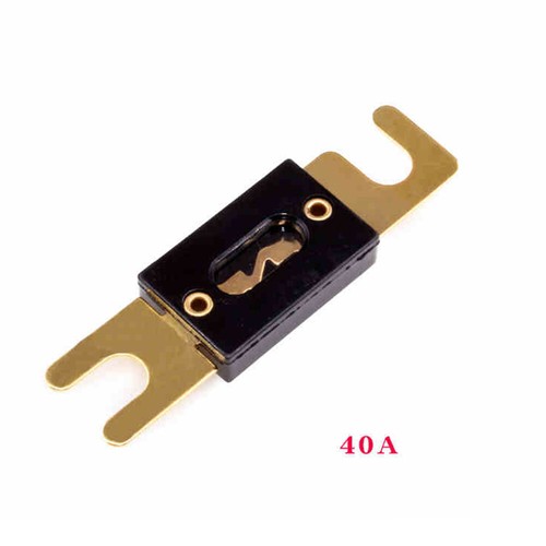 30A 40A 50A-500A Streifensicherung Kfz Blattsicherung Sicherungshalter Auto Boot - Picture 10 of 30