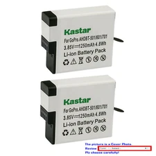 Kastar Replacement Battery for GoPro AHDBT-501 Hero 5 & GoPro HERO5 Black