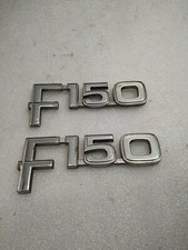 80 81 82 83 84 85 86 Ford F-150 F150 Side Emblem Logo Badge Symbol Pair Oem