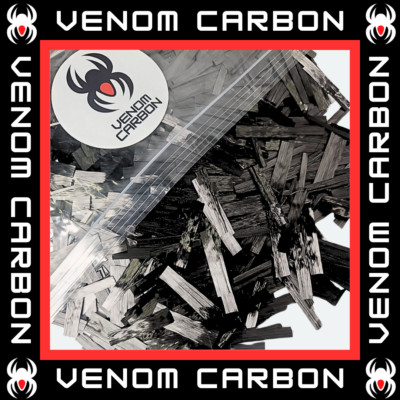 2'' Chopped Carbon Fiber: 1/2 lb (making FORGED composites)